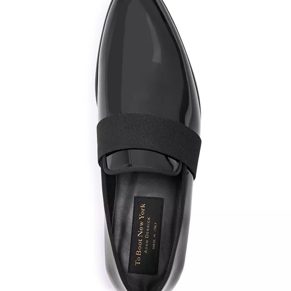 To Boot New York • Men's Perry Patent Slip On Formal Loafers - Picture 4 of 9